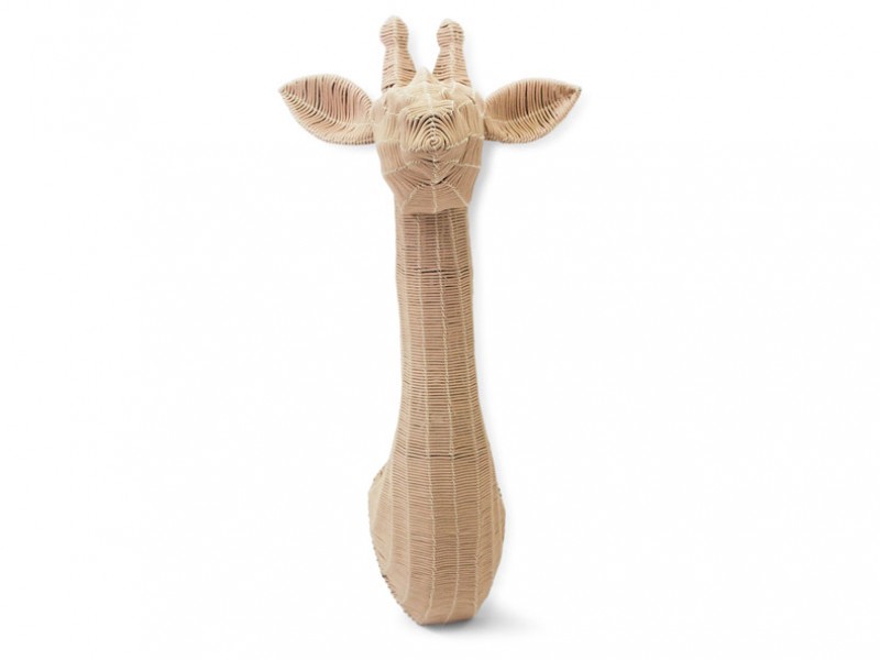 Large Rope Giraffe Head - Single Colour Large Rope Giraffe Head - Single Colour